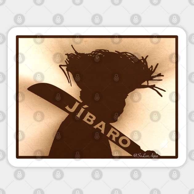 Jibaro Sticker by SoLunAgua